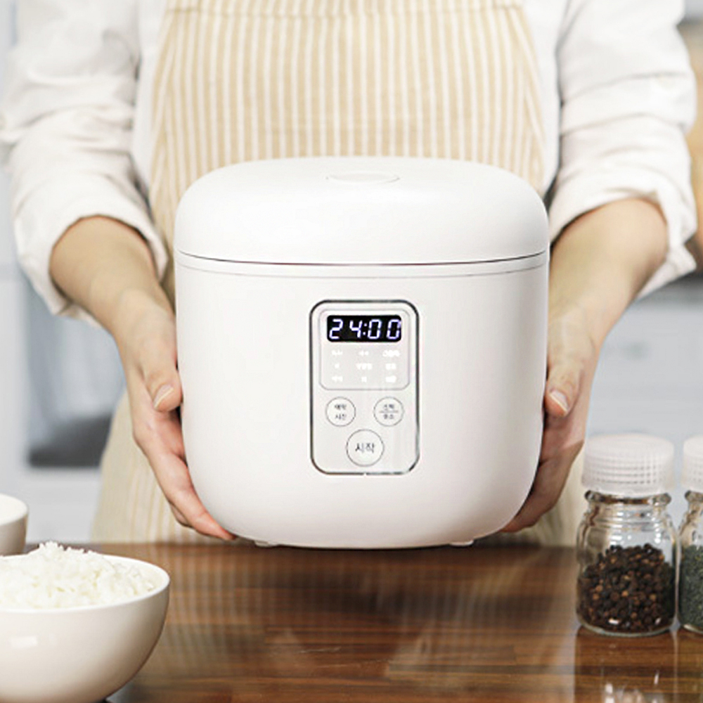 키친아트 3인용 미니 밥솥 1인가구 캠핑 전기밥솥 원룸 소형 밥통