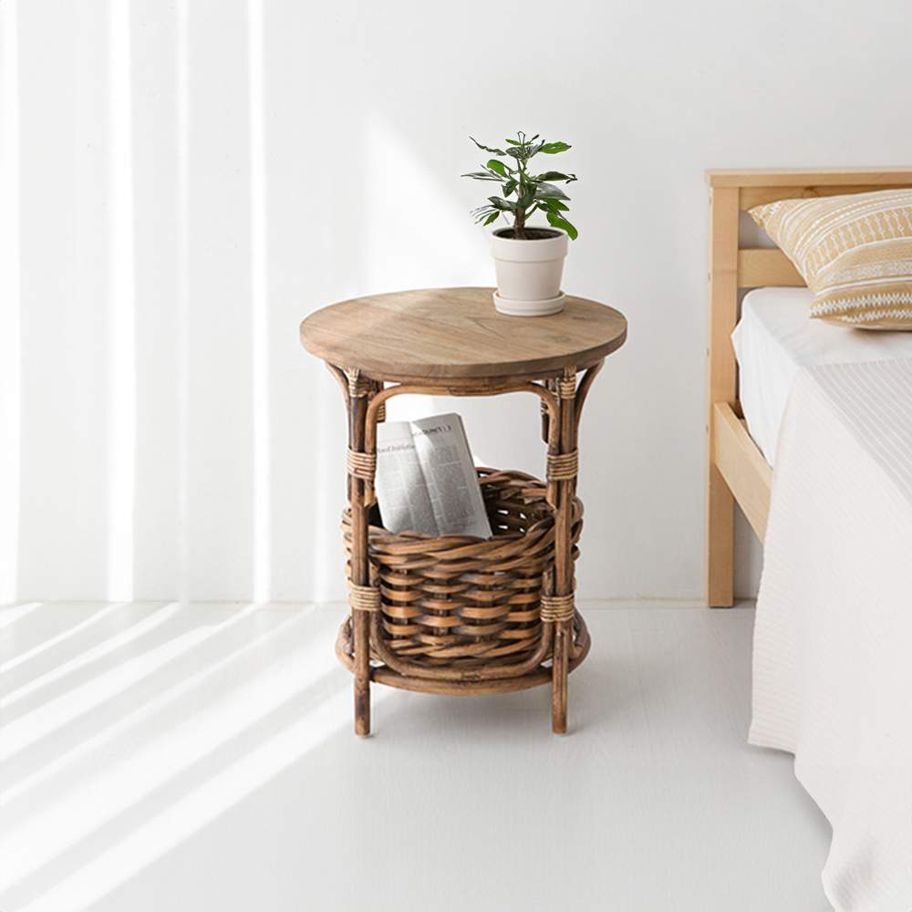 PASAR 원형테이블 45 라탄 CR0026 단일상품 7668.9477