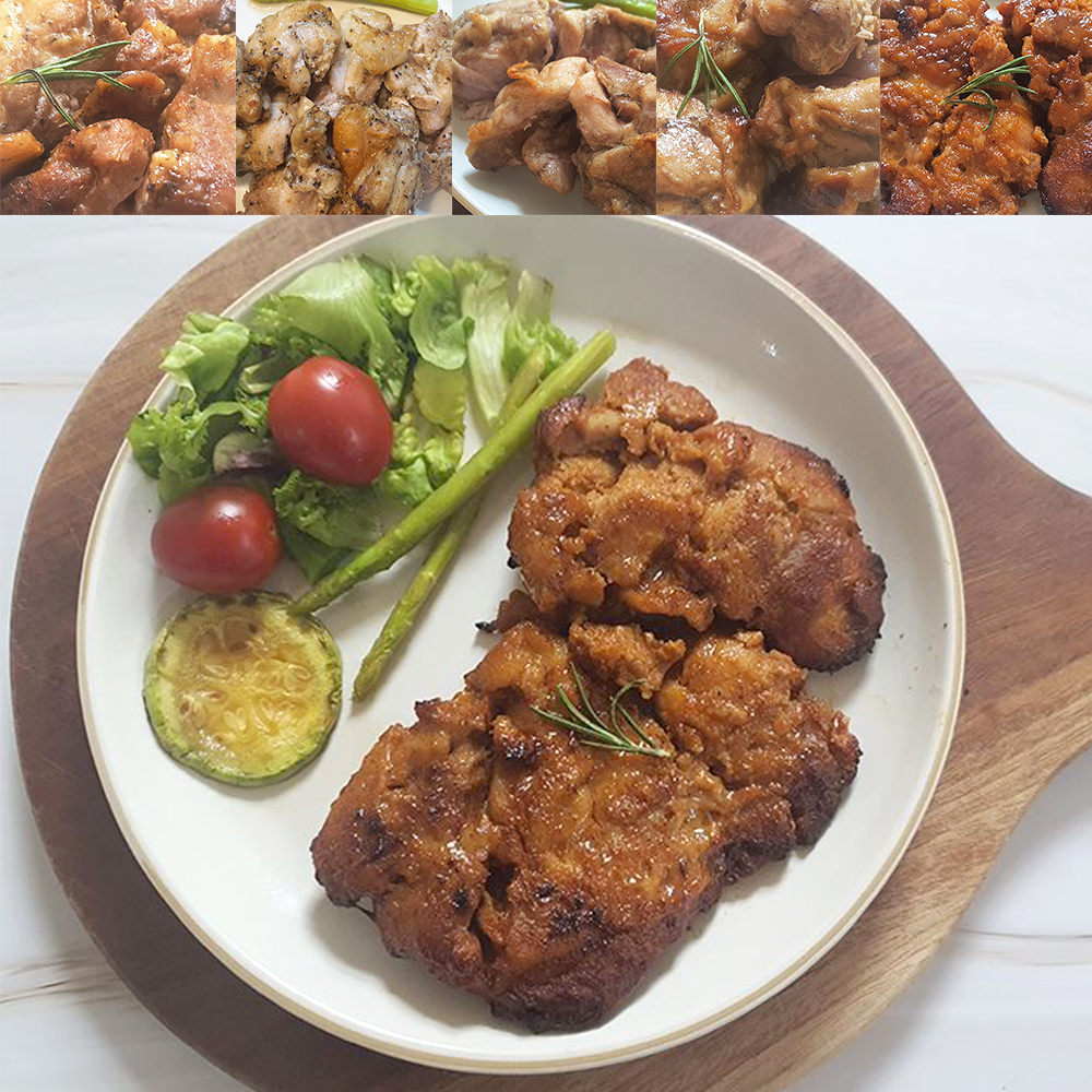맛있는 한입 순살치킨 고단백 원육 부드럽고 촉촉한 닭다리살 - 상품 이미지