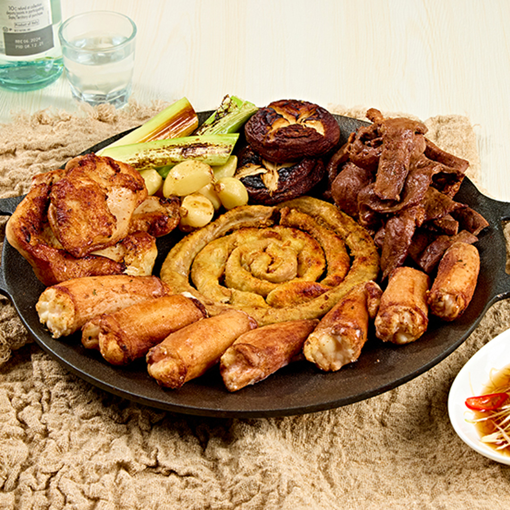 정아네곱창 모듬한판 소 초벌 곱창구이 대창 막창 염통 760g 술안주 캠핑 - 상세 이미지 3