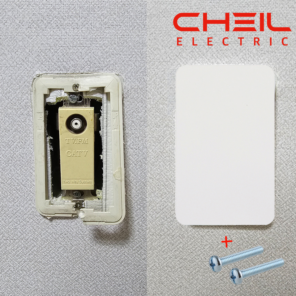 제일 디아트 맹커버 벽콘센트 가리개 스위치 맹플레이트 1개용