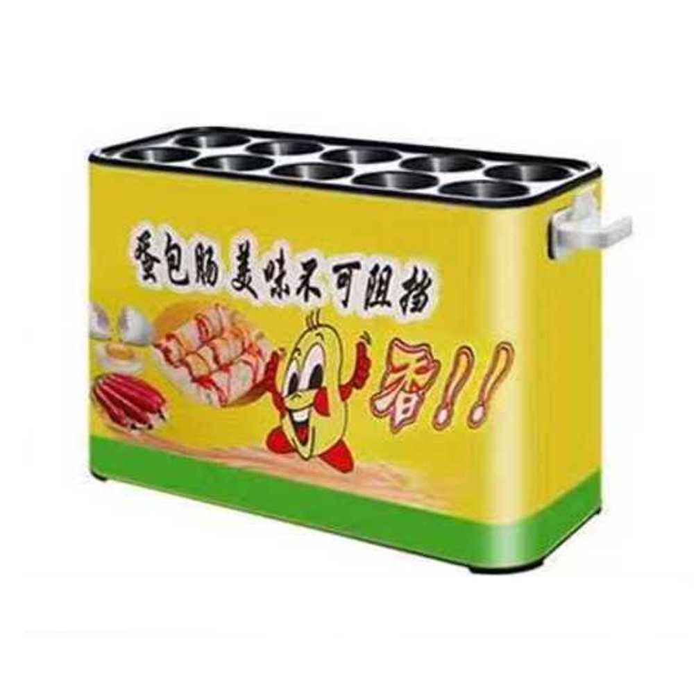에그롤 메이커 업소용 요리 달걀 소시지 꼬치 전자동 전기식 - 상품 이미지