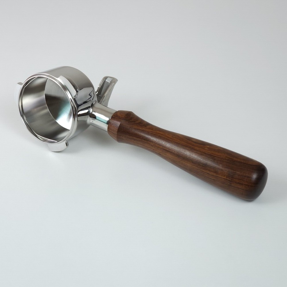 54mm 브레빌 스파웃 포터필터 870 876 878 밤비노 호환 바스켓 미포함 로즈우드 - 상세 이미지 2