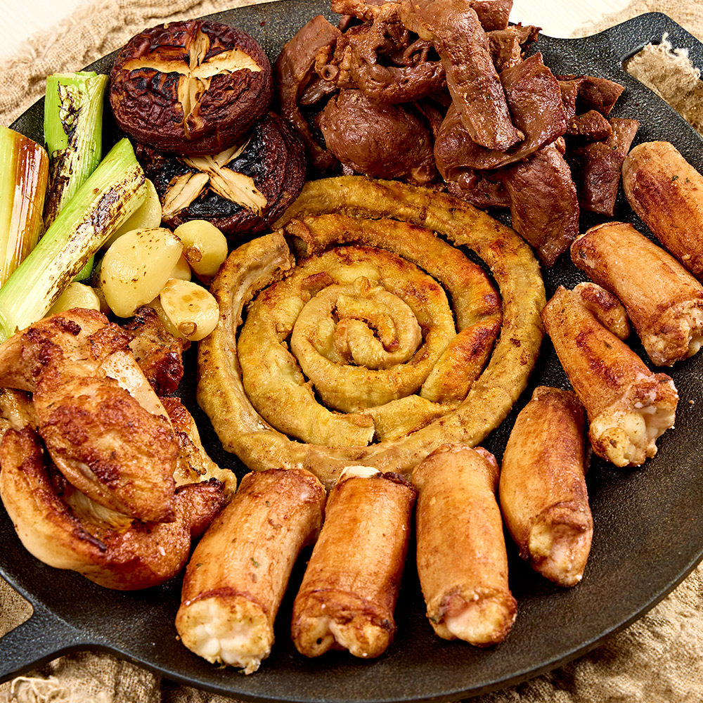 정아네곱창 모듬한판 소 초벌 곱창구이 대창 막창 염통 760g 술안주 캠핑 - 상세 이미지 2