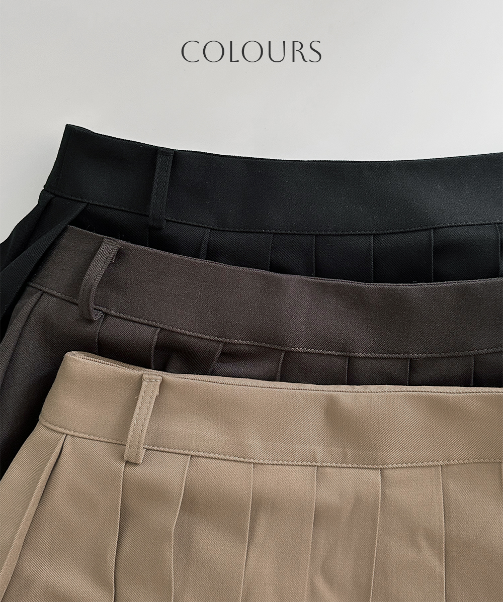 [SALE]Vito pleated skirt가을/봄/플리츠스커트/미디스커트/스커트/하객룩/프레피룩/유럽여행/일본여행/가을여행룩 상세 이미지 4