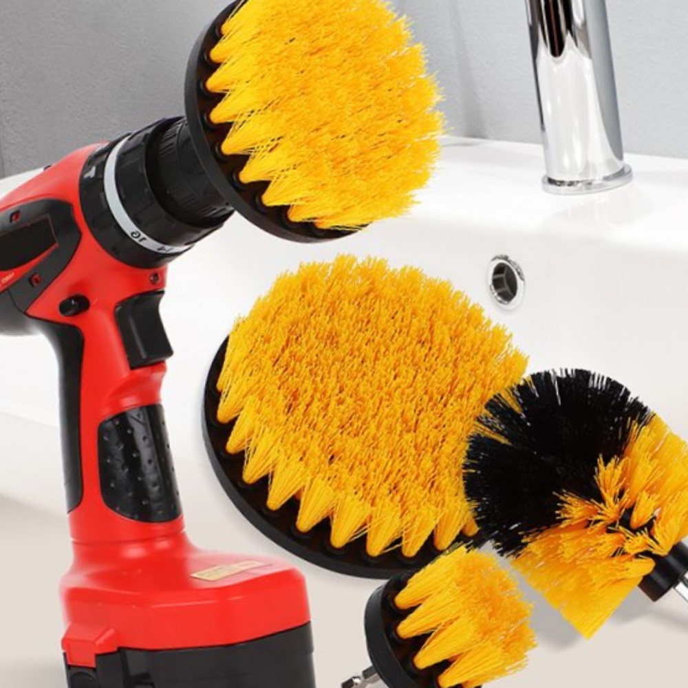 드릴 브러쉬솔 전동 자동청소 6종 청소용솔 욕실 타일 바닥