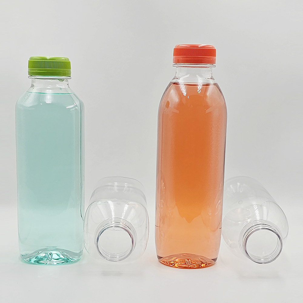 [보틀스] 600ml 플라스틱병 주스병 페트병 38파이 뚜껑 - 상품 이미지