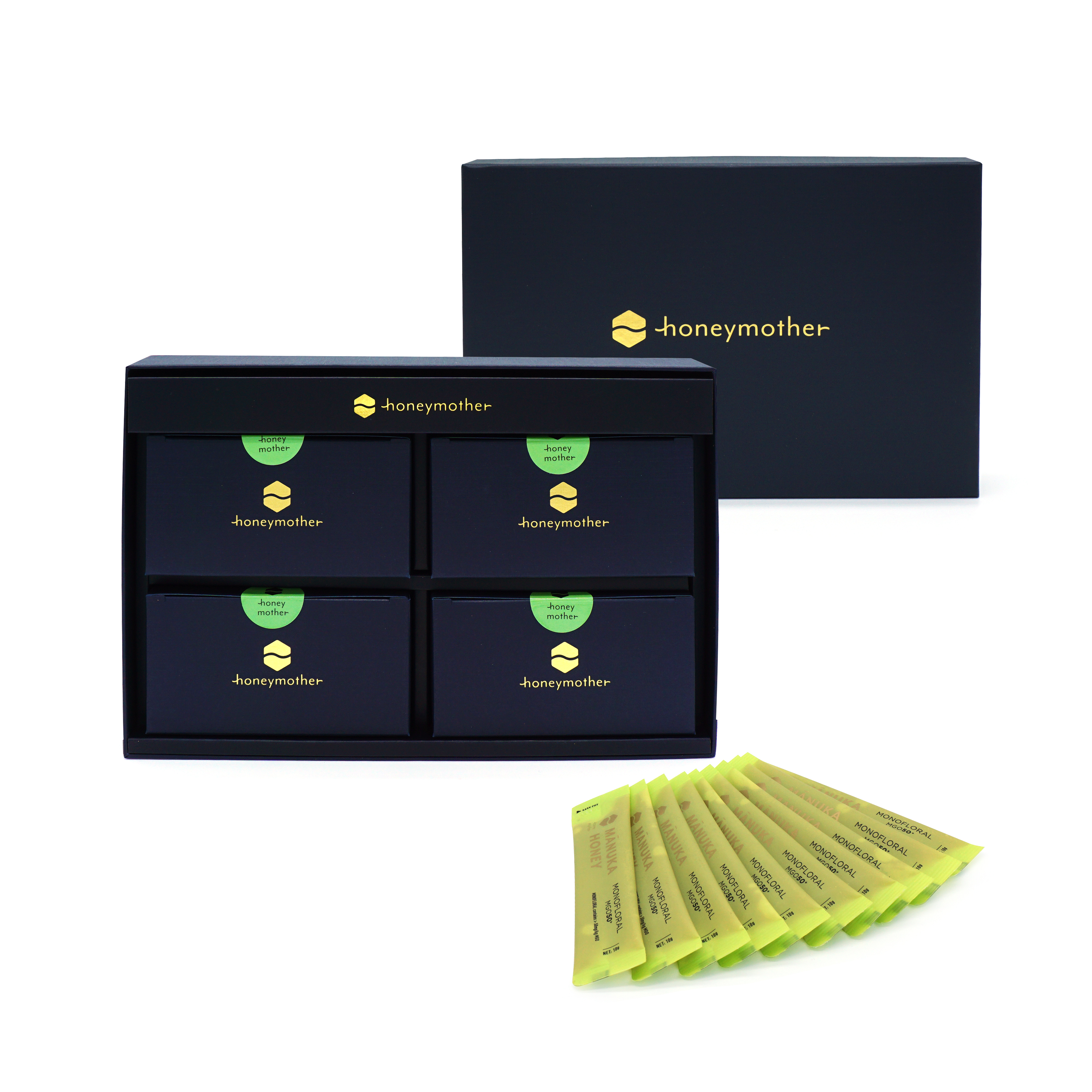 허니마더 뉴질랜드 모노플러럴 MGO50+ 10g 스틱 40개 마누카꿀 허니 스틱