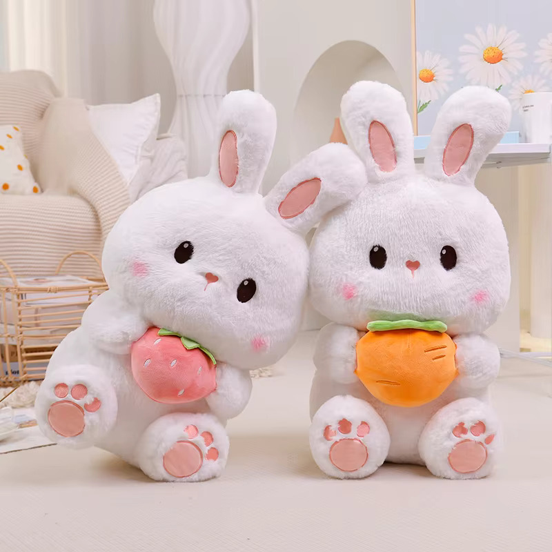 식빵 소보루 바게트 빵 빵집 인테리어 대형 애착 인형 쿠션 키링 굿즈 귀여운 토끼 봉제 베개 만화 잡기 당근 딸기 동물 생일 크리스마스 선물... 