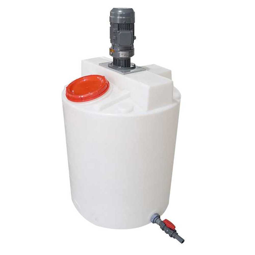 화학 저장 탱크 산업용 원액 믹싱 배합 물통 교반통 100L 380V 0.37KV - 상품 이미지