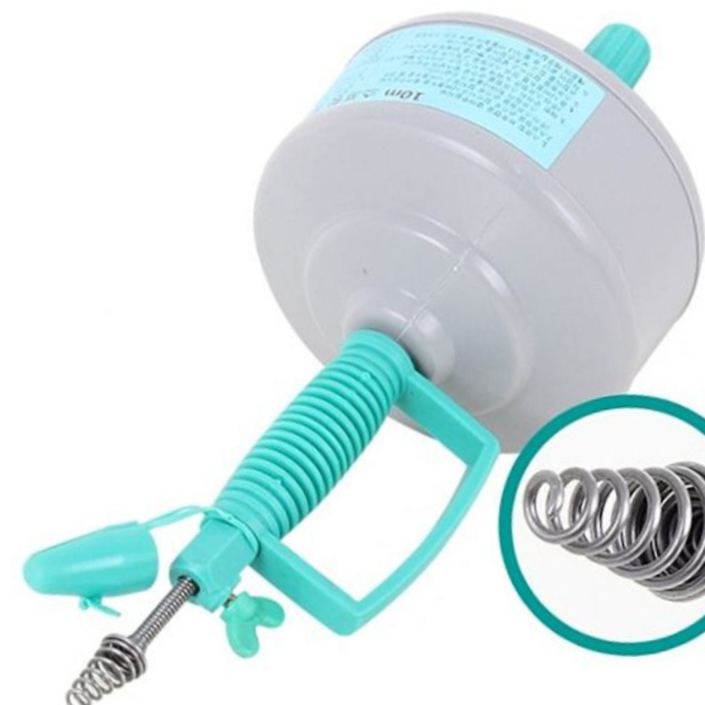 청소기 뚫어뻥 변기 하수구 뚫는 기계 스프링 뚫어뻥 배수관 10m