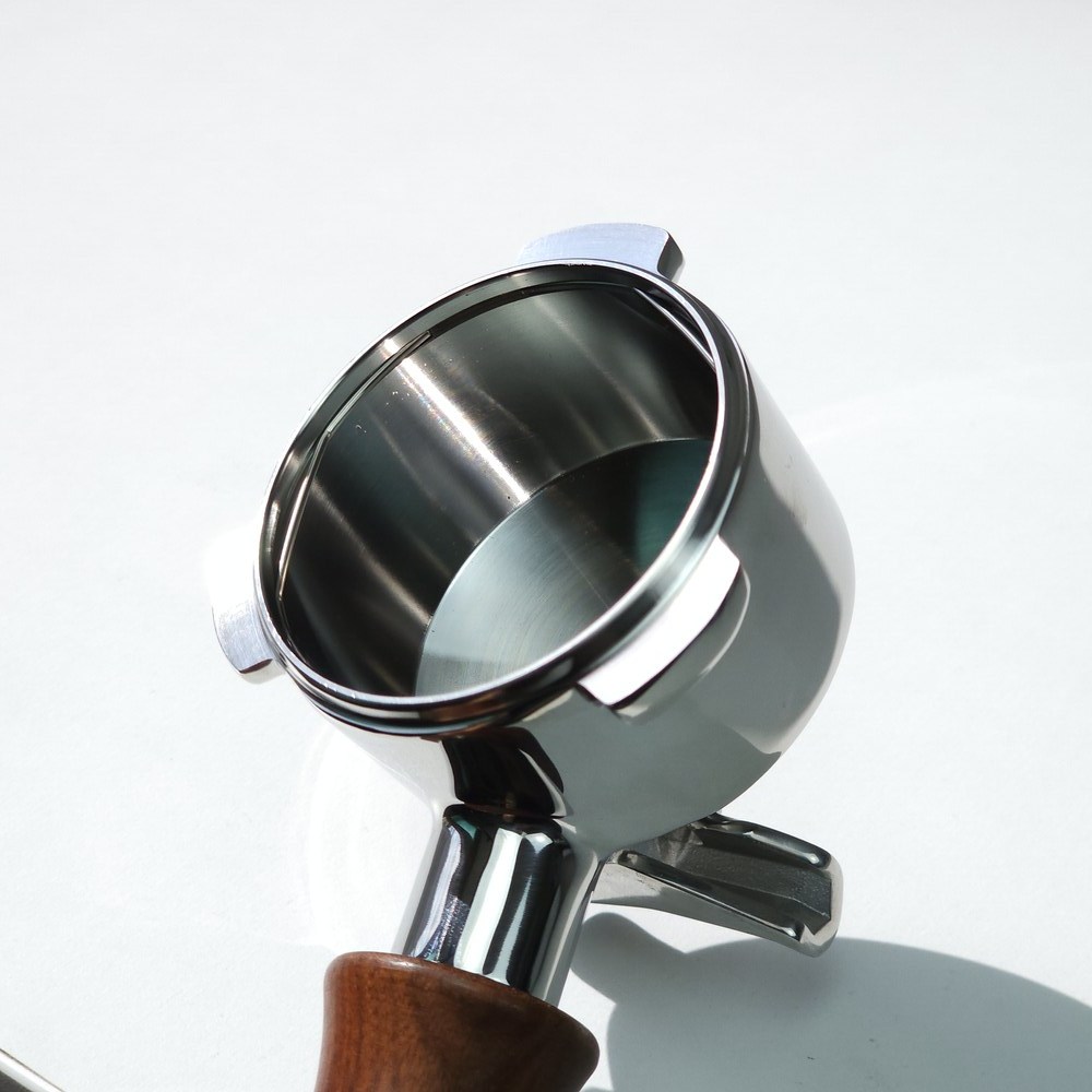 54mm 브레빌 스파웃 포터필터 870 876 878 밤비노 호환 바스켓 미포함 로즈우드 - 상세 이미지 4