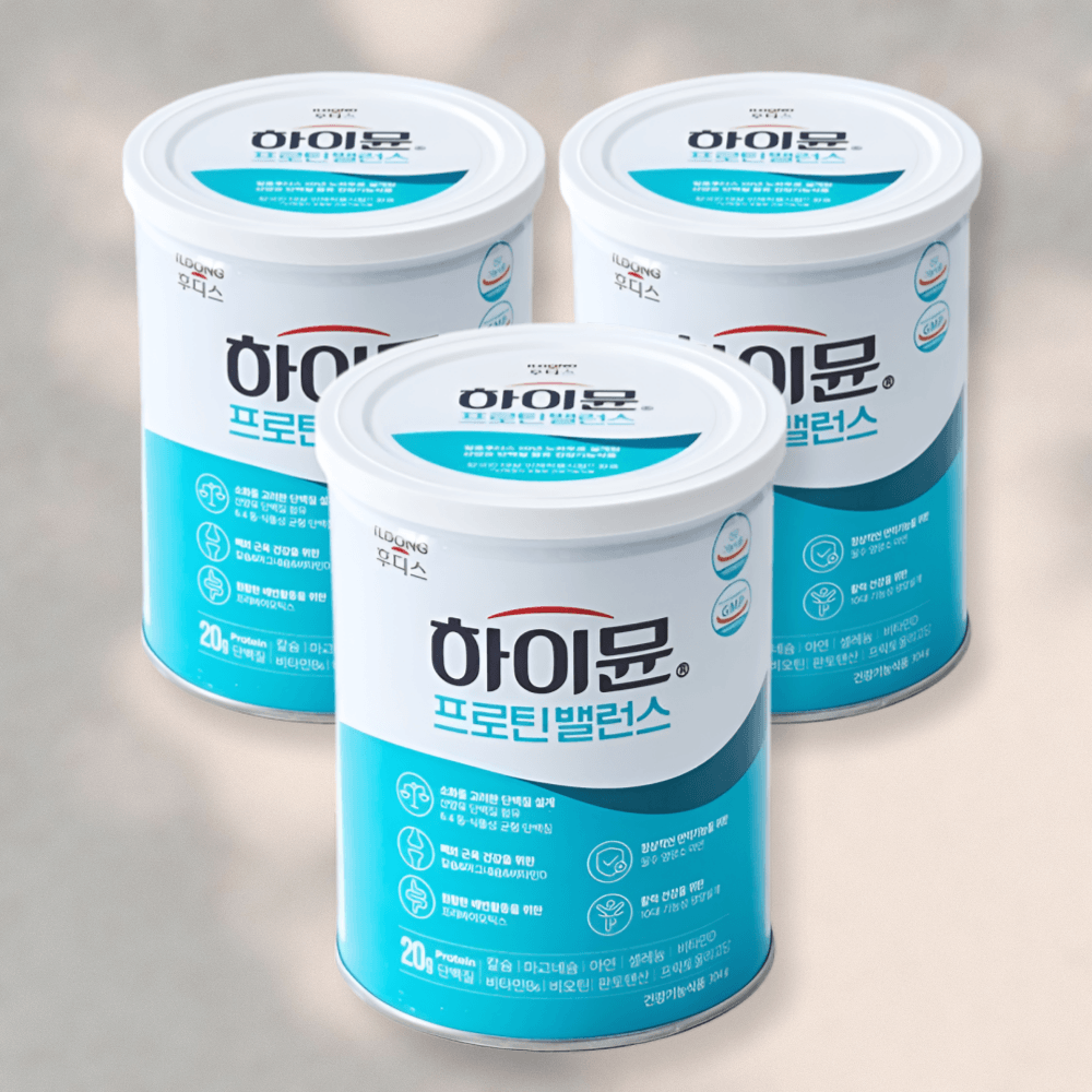 일동후디스 하이뮨 프로틴 밸런스 304g 3통 산양유 단백질 분말 프로틴보충제 - 상세 이미지 4