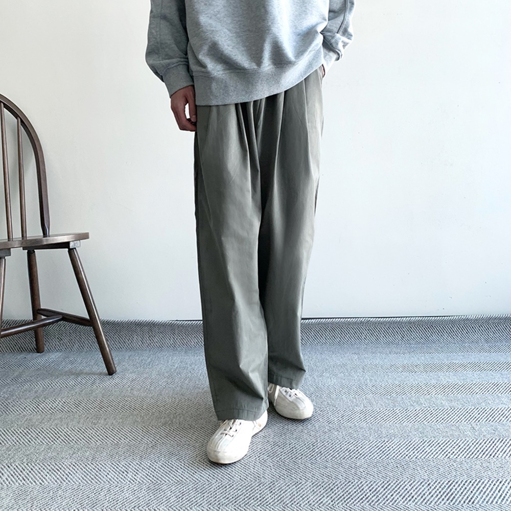 벌룬팬츠 남자면바지 남자치노팬츠 - 상세 이미지 2