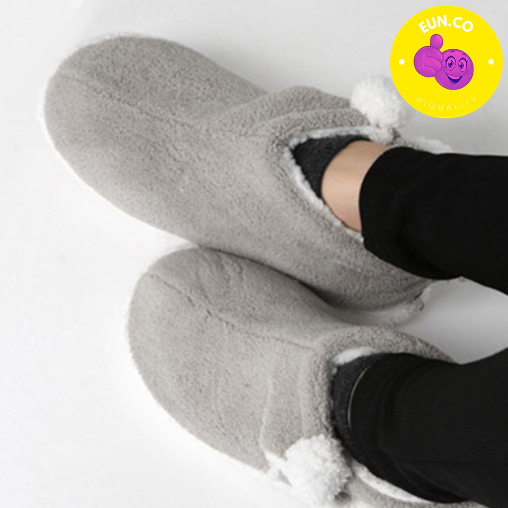 충전식 발열 슬리퍼 털 실내화 usb발난로 발열 전기발난로