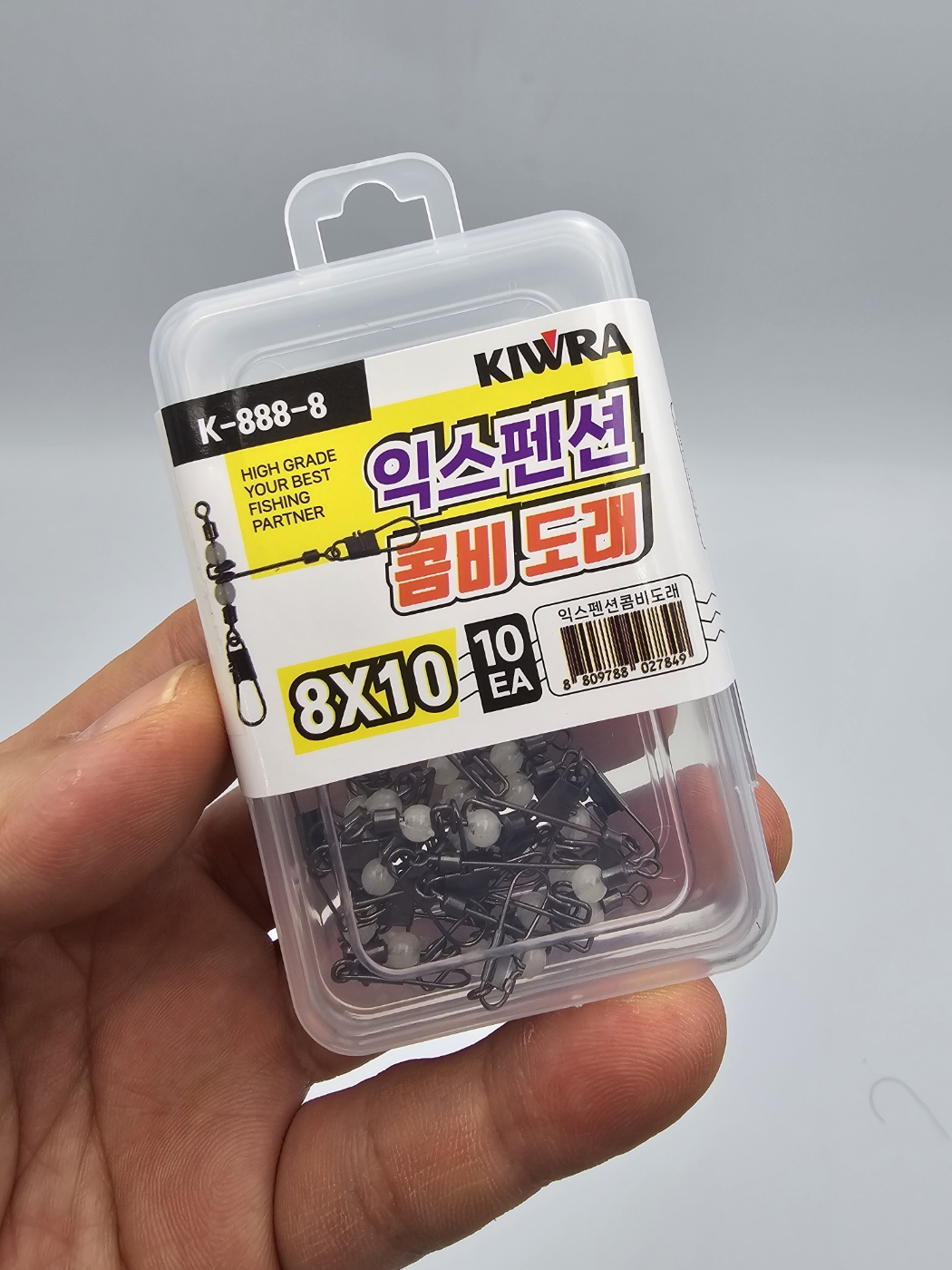 키우라 익스펜션 콤비도래 쭈꾸미 갑오징어 직결채비 덕용 K-888 - 메인 이미지