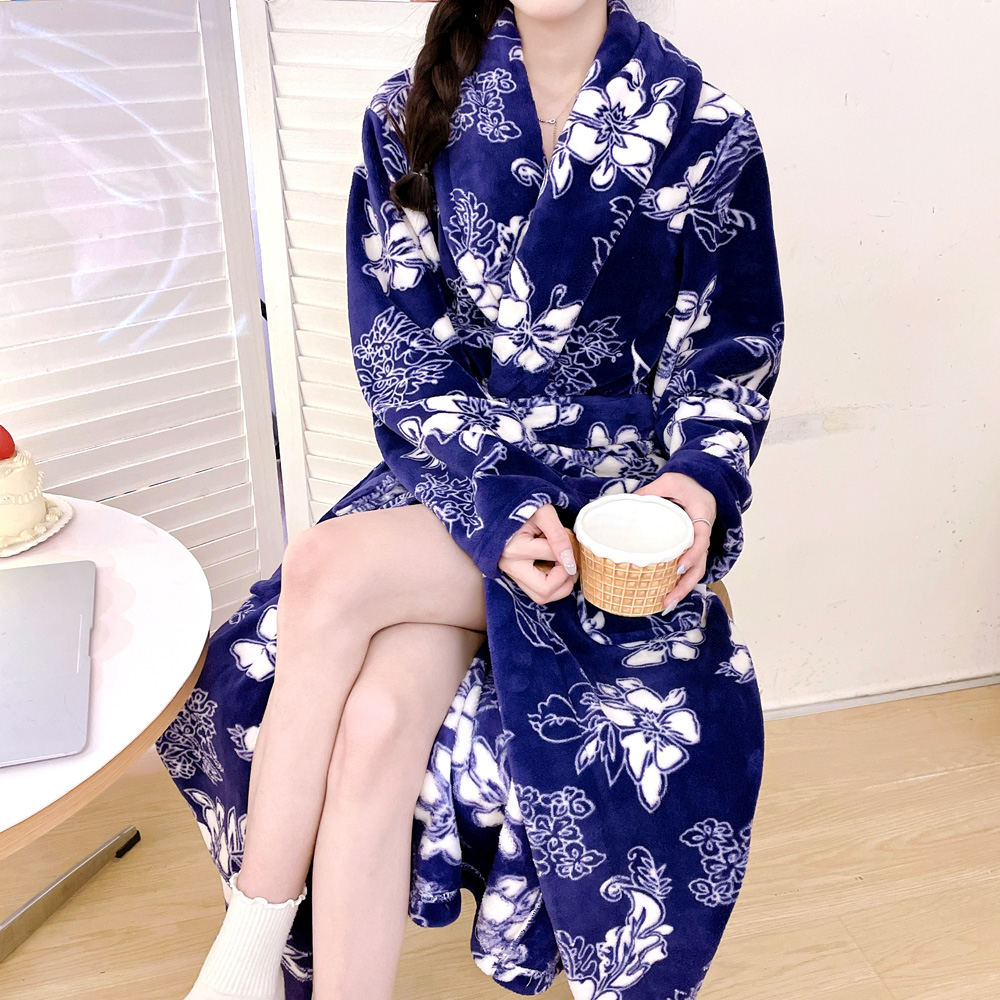 극세사샤워가운 호텔 로브 목욕가운