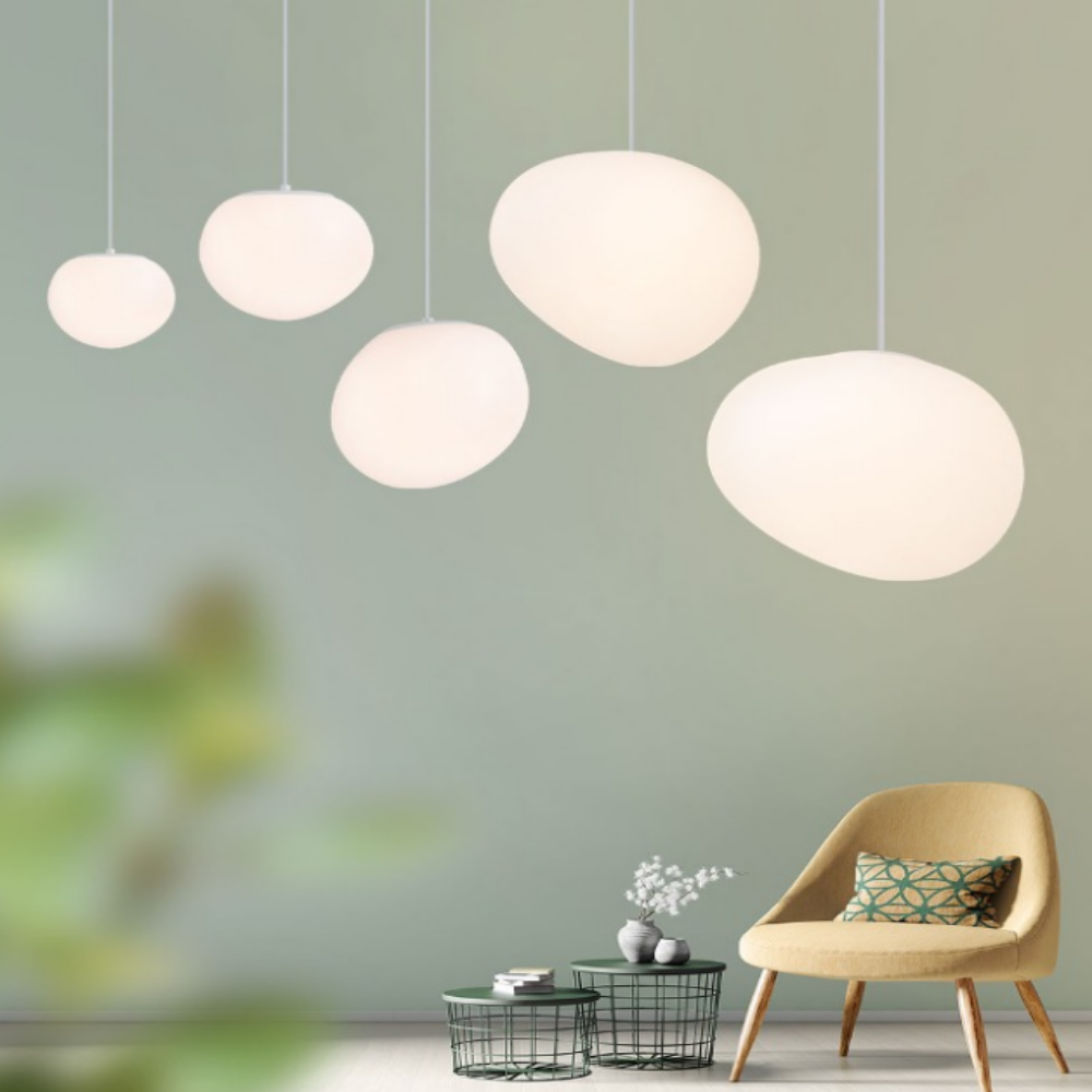 4인식탁등 LED 레일 펜던트 갓등 조약돌 조명 식탁등 200