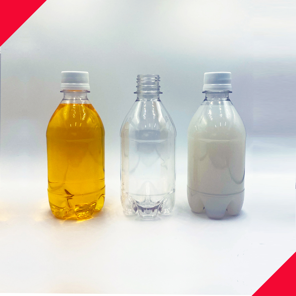보틀스페트병 일회용물병 내압 용기 보틀 350미리 350ml 28파이 뚜껑 - 메인 이미지