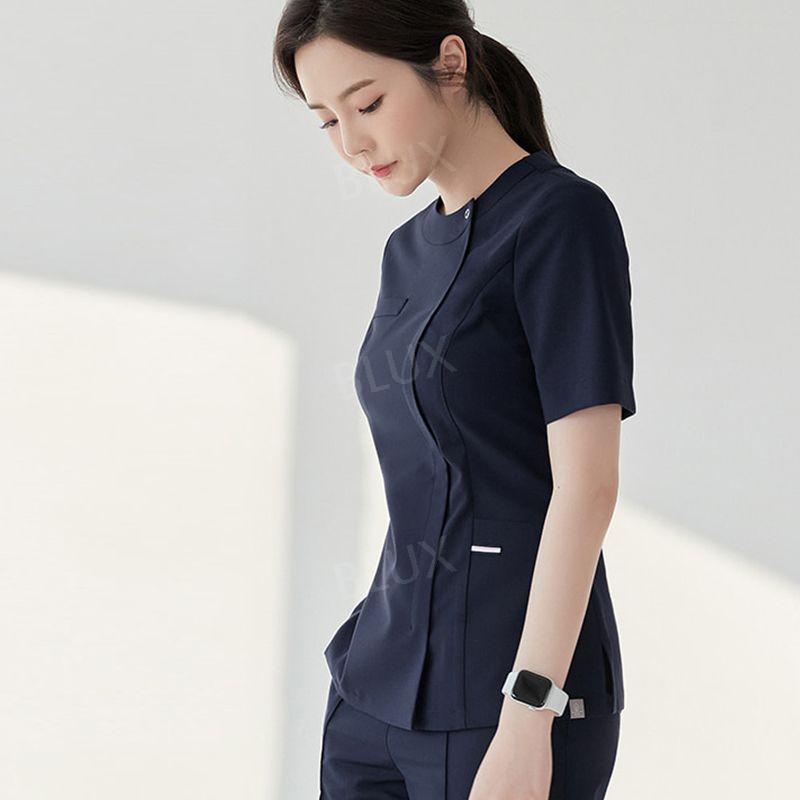 브럭스 간호복 세트 실험복 병원유니폼 간호사복 실험실 수술복 - 상세 이미지 4