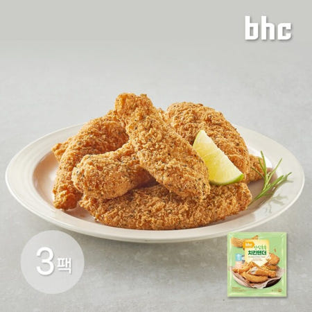 [BHC] 치킨 텐더 300g x 3 (900g)