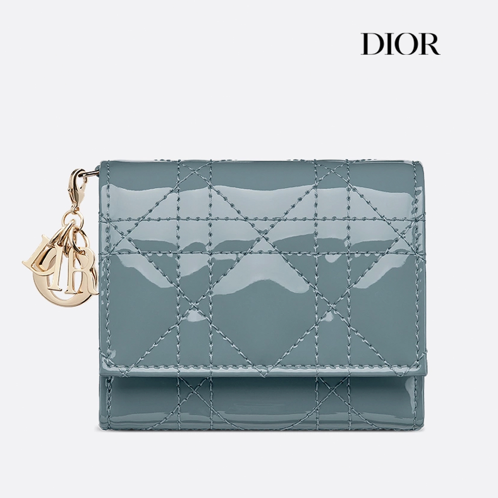 [블랑앤꼴레뜨] 디올 클라우드블루 레이디디올 로투스 반지갑 (DIOR AS보증) : 블랑앤꼴레뜨 메종 드 로라