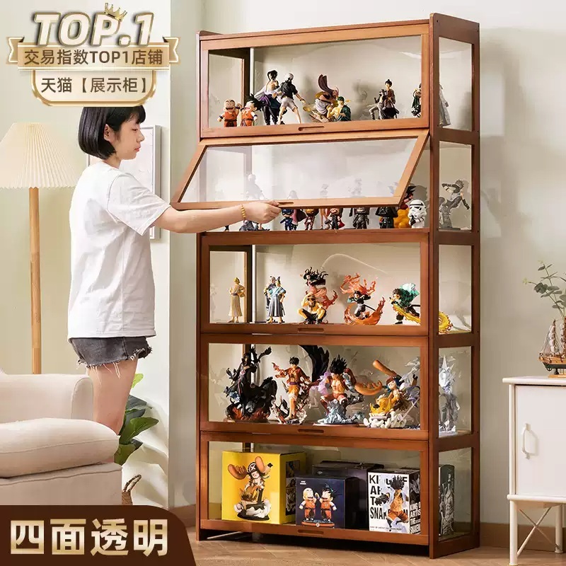 투명장식장 쇼케이스 투명 아크릴 진열장 미니진열장 인테리어 디스플레이 다용도 - 상세 이미지 3
