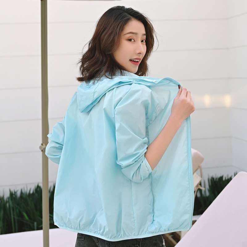 심플 단색 바람막이점퍼 중년 여성 빅사이즈 6XL까지 할머니 등산 캐주얼 루즈핏 7컬러 상품 이미지