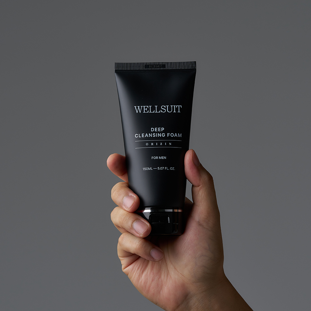 [남성 클렌징폼] 웰수트 딥 클렌징폼 150ml 1+1 기획구성 - 모공 관리 피지 제거 - 상세 이미지 4