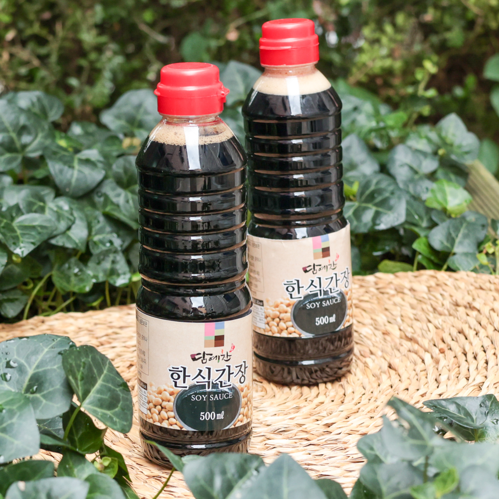 조선간장 국간장 한식 국산콩 재래간장 500ml+500ml 순창 담예찬 - 상세 이미지 5