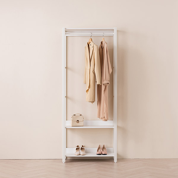 삼익가구 크림 시스템 옷장 드레스룸 800 1단 행거형