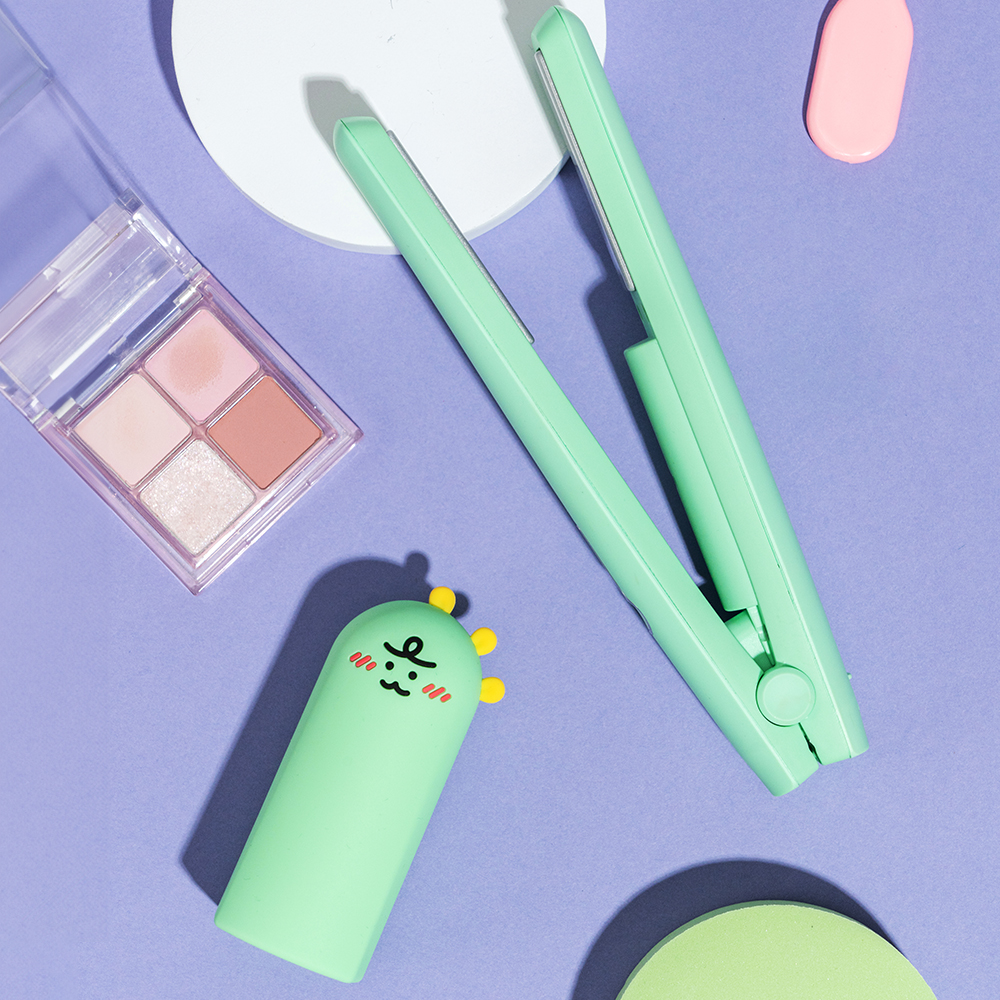 카카오프렌즈/니니즈 휴대용 무선 미니 고데기 죠르디 - 상세 이미지 2