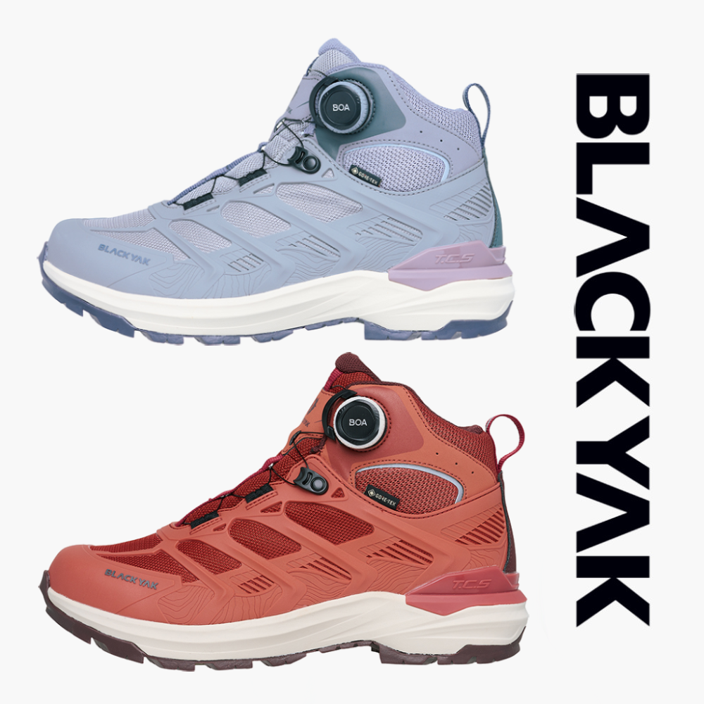 블랙야크 여성 고어텍스등산화 발목 경등산화 방수 등산신발