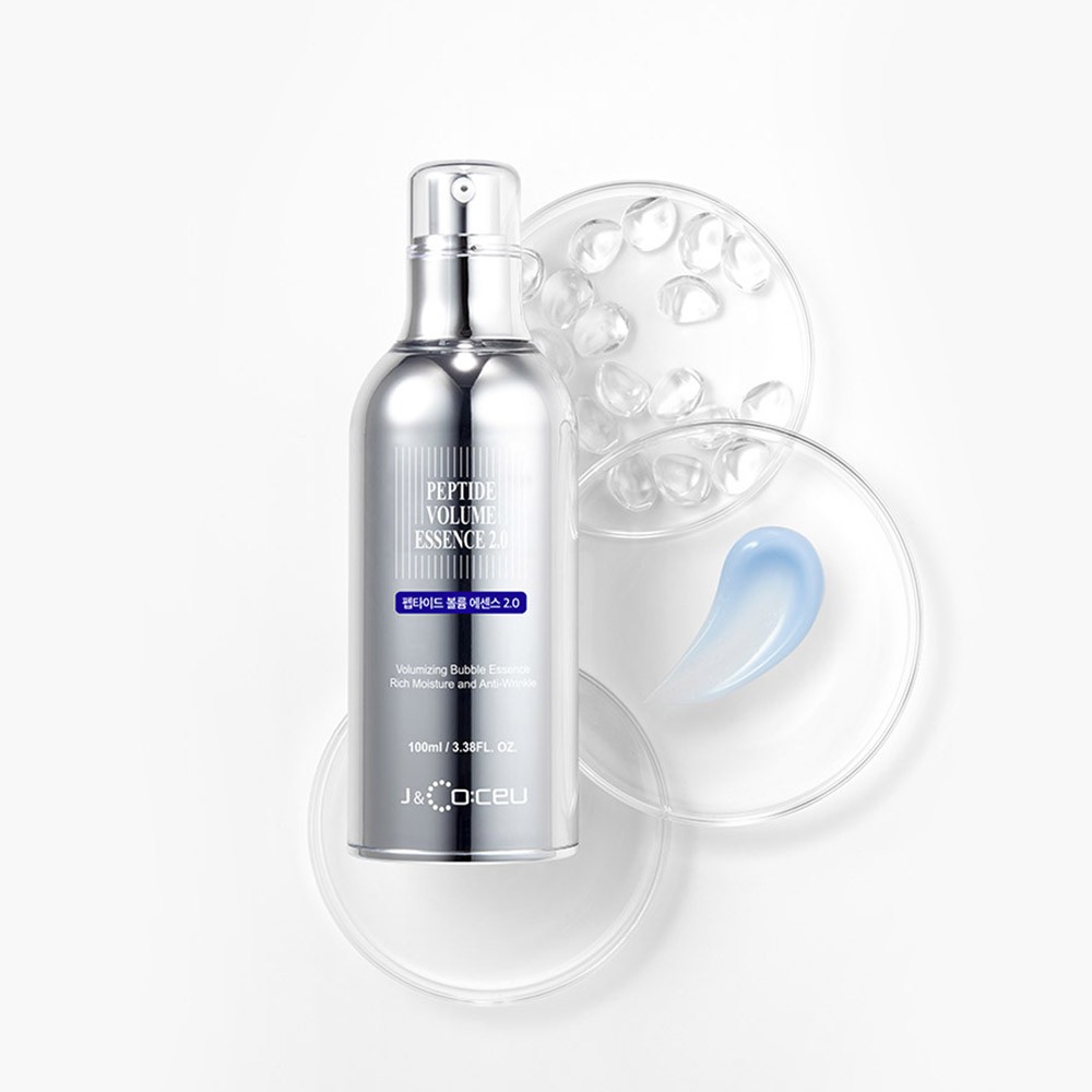 닥터펩티 펩타이드 볼륨 에센스 2.0 100ml x3개 (+파우치20매+센텔라 여행용 키트) 버블 제형 - 상세 이미지 2