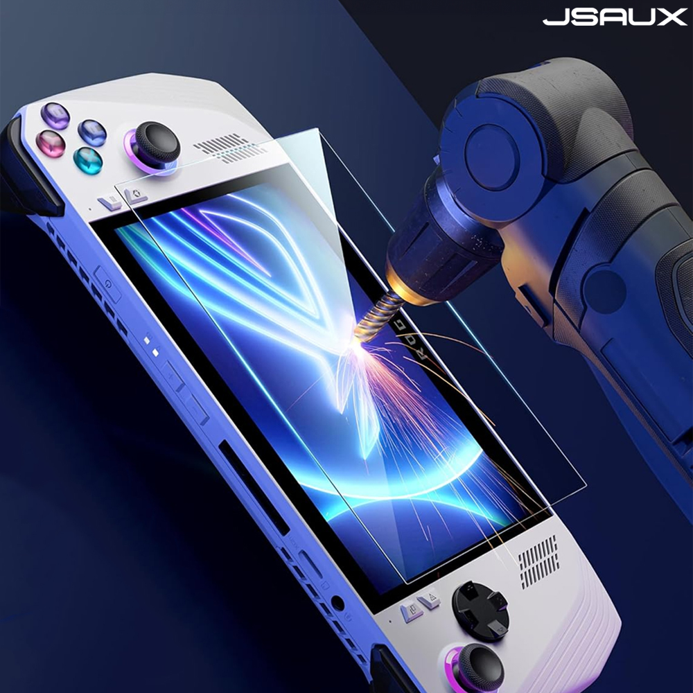 ROG XBOX Ally X 필름 JSAUX 엑갈리 고투명 강화유리 액정보호필름 2매 - 상세 이미지 5