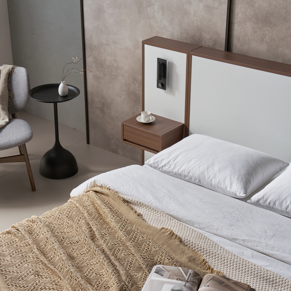 루나힐 침대프레임퀸 트윈베드 중학생 서랍형 높은 퀸사이즈 안방