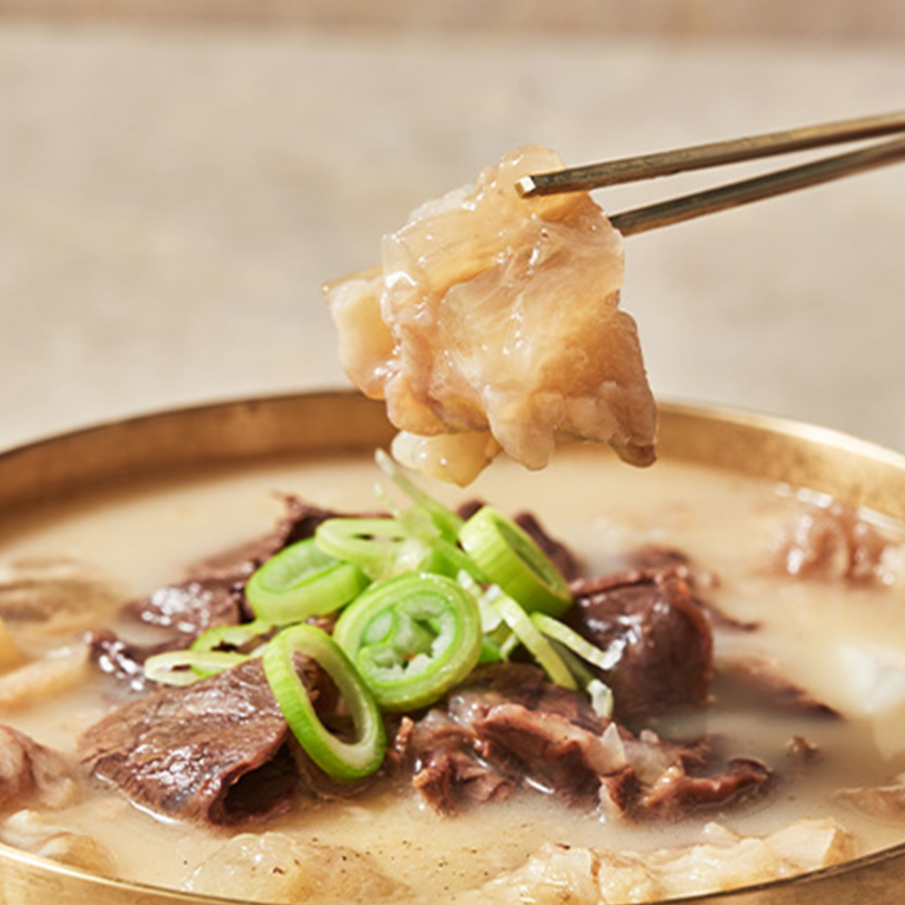 [부산 조옥규곰탕] 가마솥 수제 한우곰탕 스지듬뿍, 650g, 3개 - 상세 이미지 5