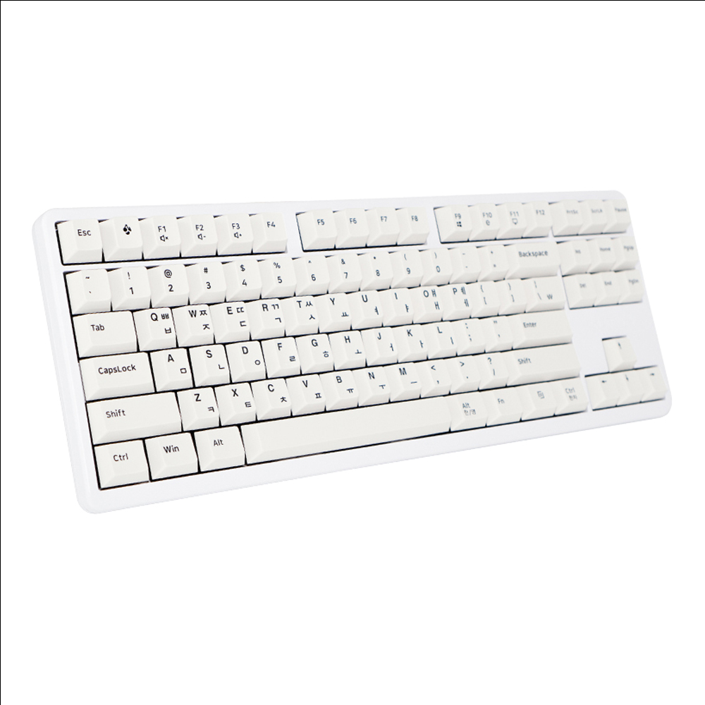 체리 키보드 G80 3000S TKL 화이트 갈축 오리지널 기계식 유선 키보드 - 상세 이미지 3