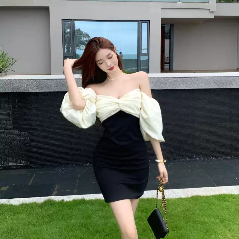 용감무쌍 용수정 92화 임주은 원피스 최혜라 튜브탑 퍼프 의상 옷 패션 - 메인 이미지