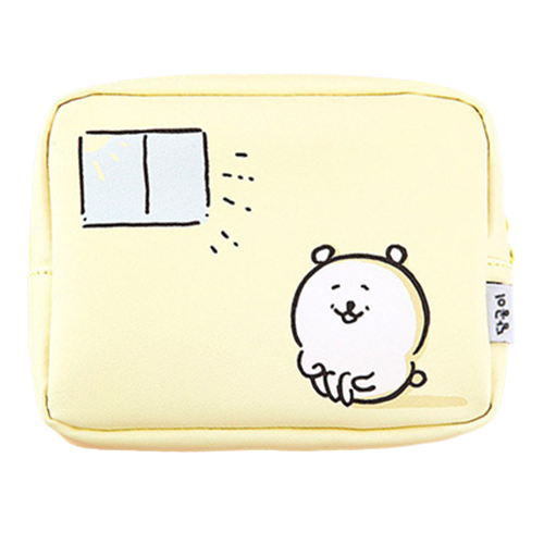 담곰이 사각 파우치 농담곰 베이지 퍼그씨 고로케 캐릭터 굿즈 - 상세 이미지 2
