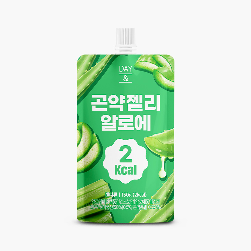 [오늘출발] 데이앤 곤약젤리 알로에맛 알로에, 150g, 10개 - 상세 이미지 2