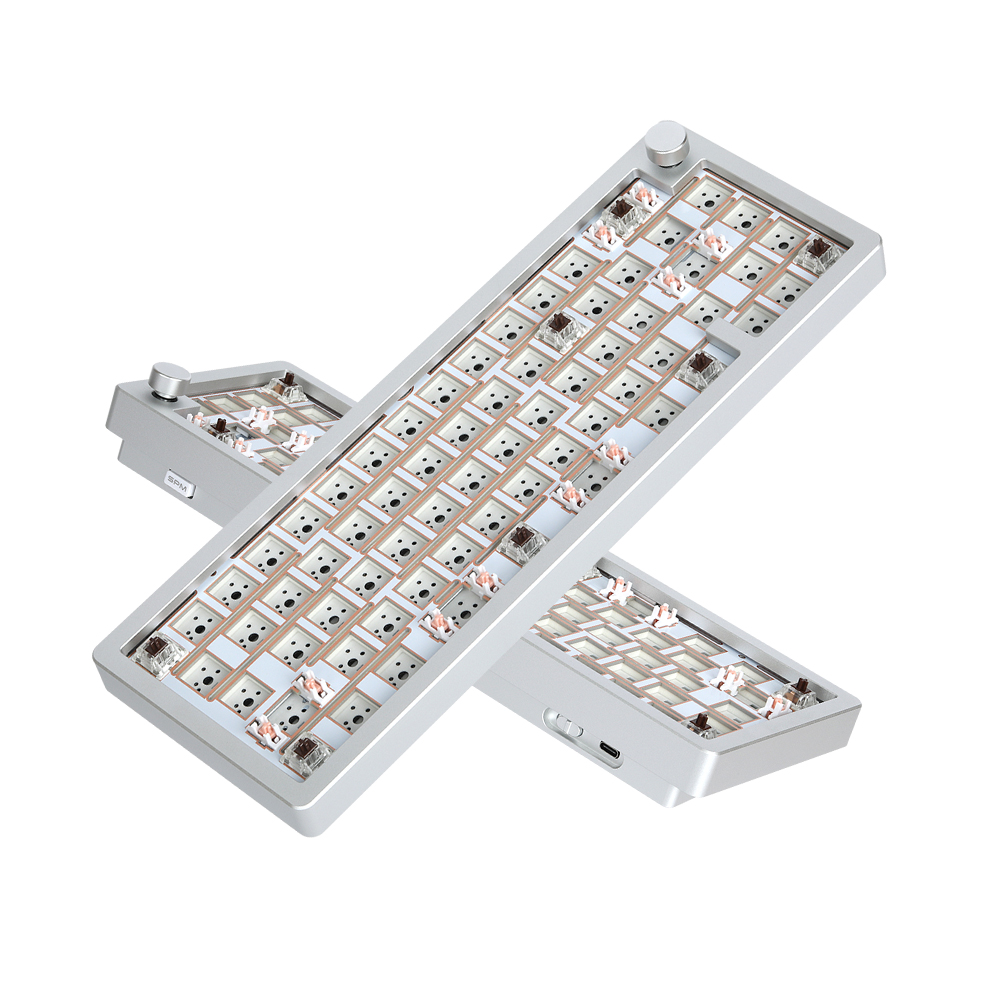 기계식 키보드 AL68A 핫스왑 키보드 알루미늄 키보드 DIY 키보드
