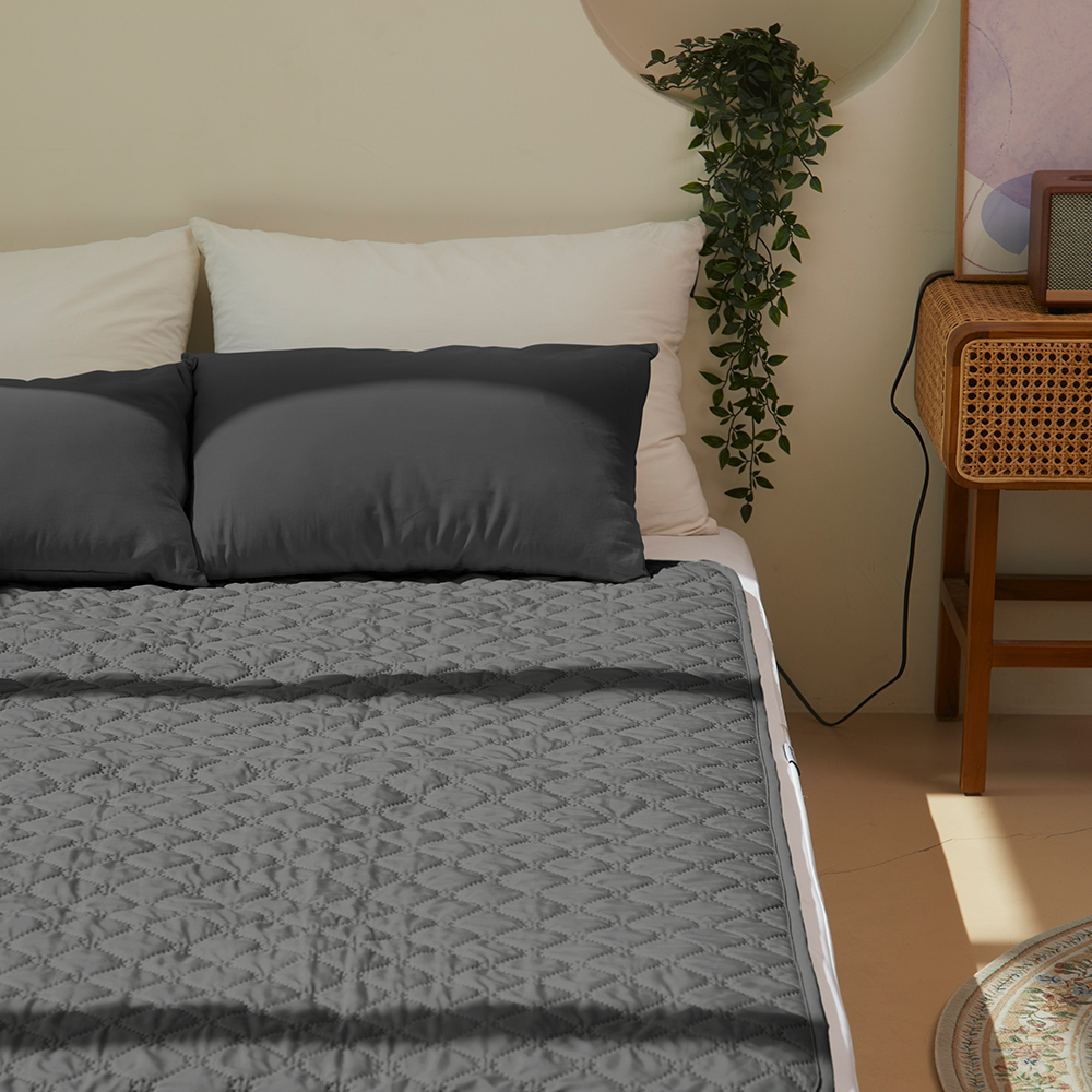 비엘홈 전자파없는 국산 히팅 탄소요 탄소매트 원적외선 온열매트 카본 전기매트 슈퍼싱글 퀸