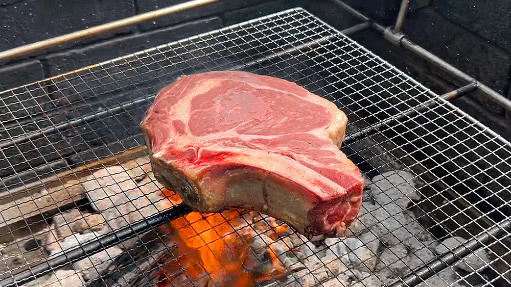 토마호크 스테이크 캠핑고기 바베큐 소고기 1kg, 1개 - 상세 이미지 2