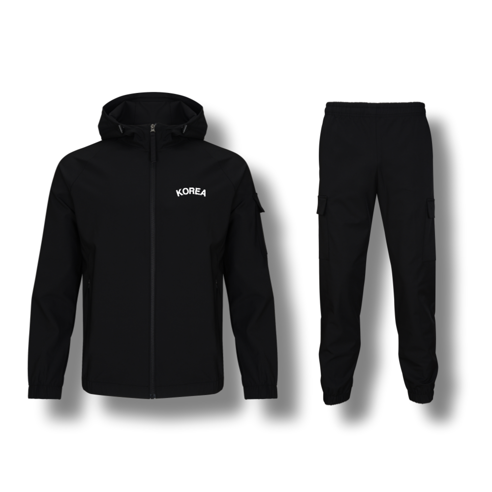 코리아타이거 바람막이 집업 점퍼 세트
