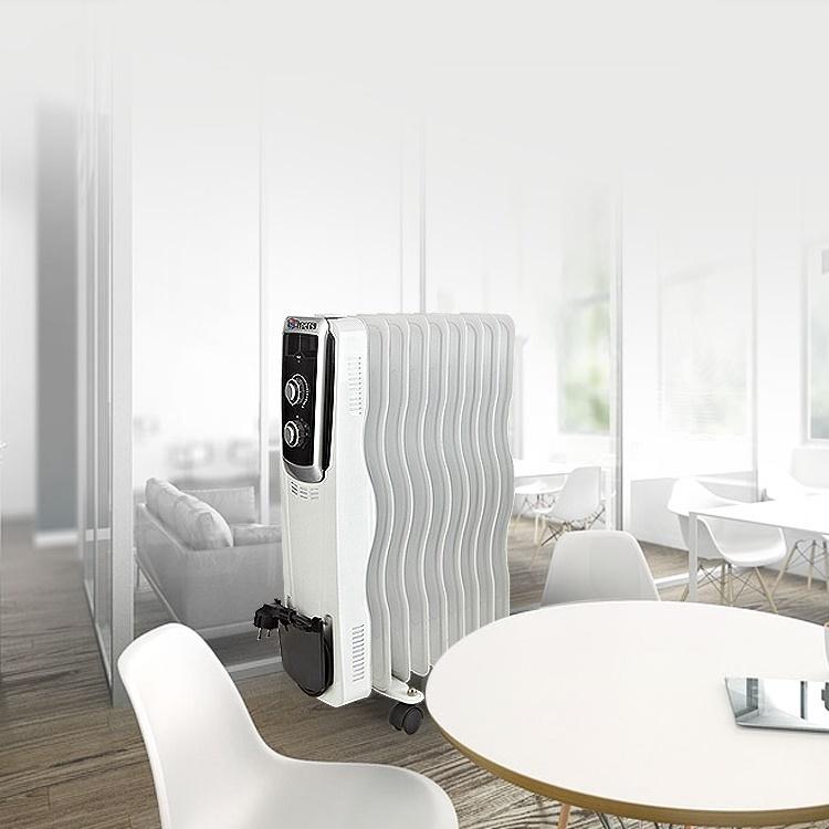 라디에이터7핀 화장실라지에이터 경비실전기라지에다 동파방지방열기