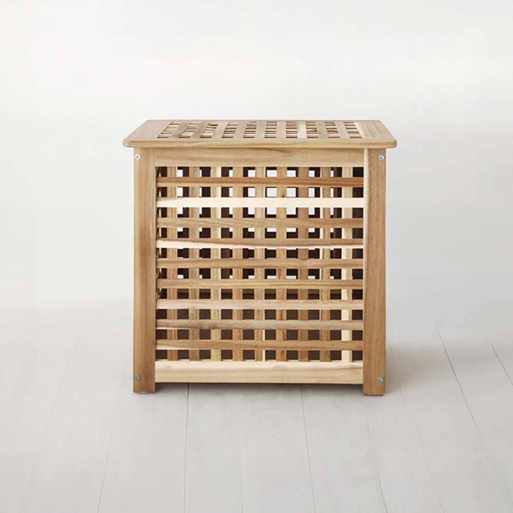 NETUD 원목수납테이블 50x50 아카시아 단일색상  2807.5054