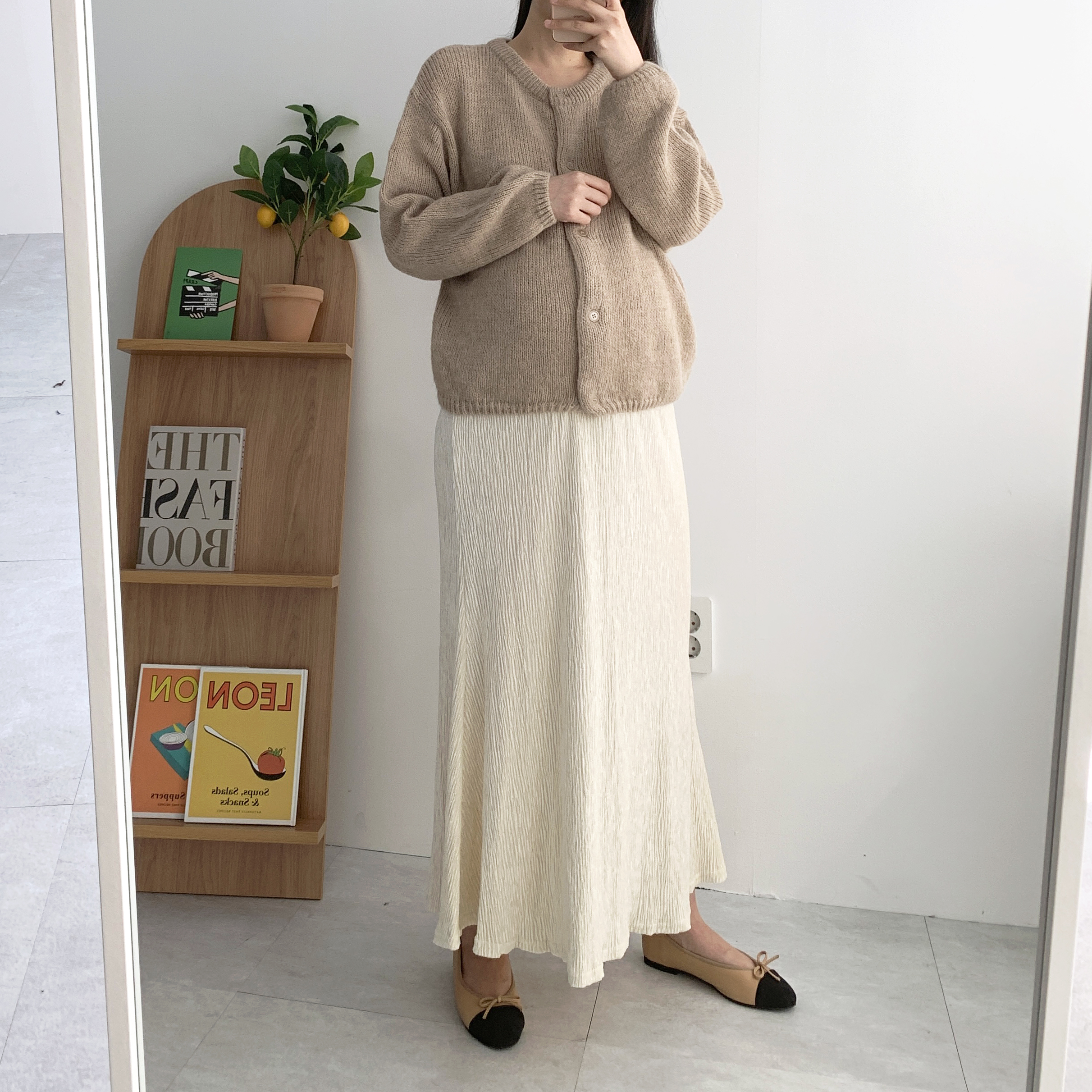벨로아스커트 벨벳스커트 플레어스커트 - 상세 이미지 3