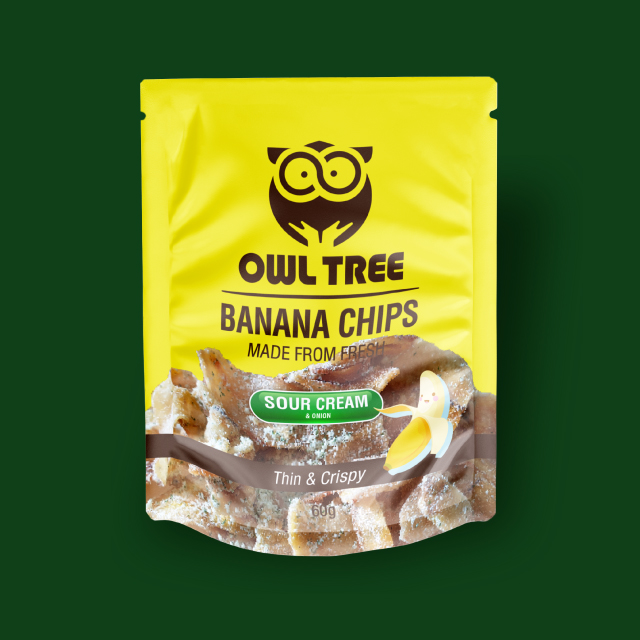오울트리 맥주안주 마른 건조 바나나칩 샤워크림& 어니언맛 10팩