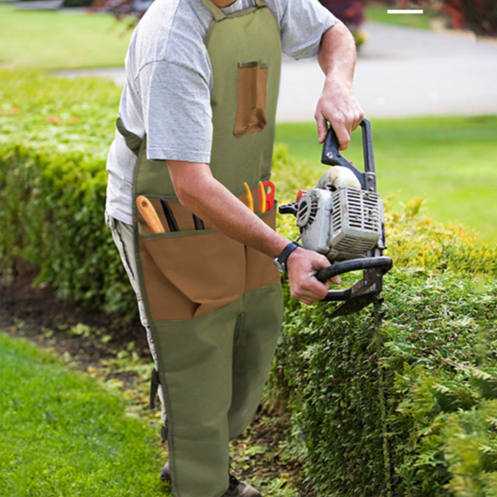 예초 앞치마 벌초 작업용 예초기 안전 농부 농사 작업 예초용 작업복 제초 보호복 벌초용